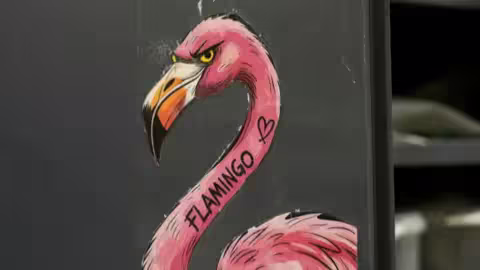Le nom Flamingo fait référence aux premiers prototypes des missiles, qui étaient peints en rose