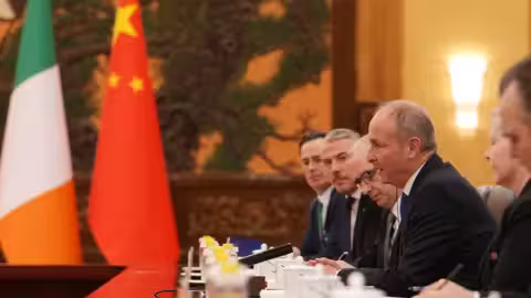 Micheál Martin est en visite officielle de quatre jours en Chine