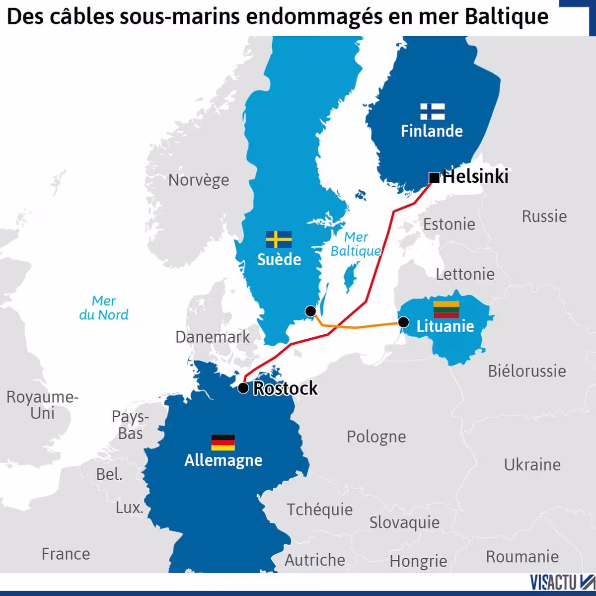 Arrestation en Pologne d'un Ukrainien pour explosions Nord Stream