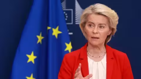 La présidente de la Commission européenne, Ursula von der Leyen, a évoqué le mois dernier l'idée d'un "mur de drones".