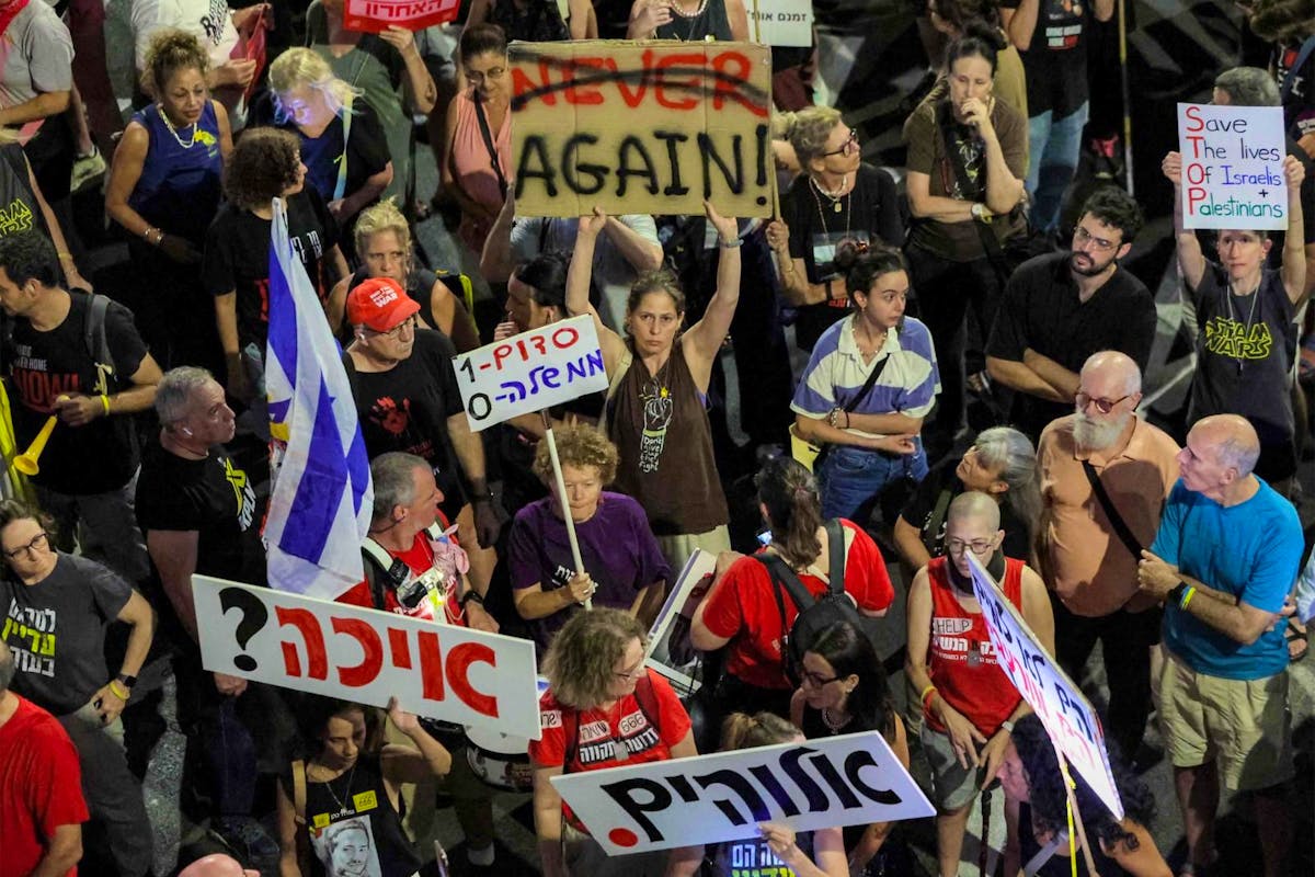 Selon le journaliste Meron Rapoport, ces manifestations à Tel Aviv indiquent une division grandissante de la société.
