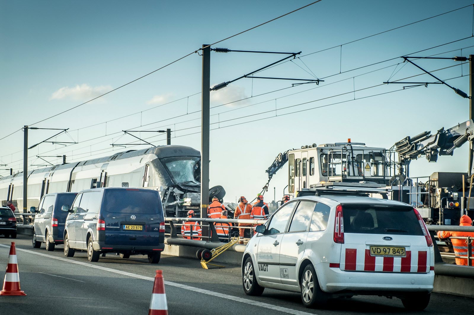 Collision mortelle entre un train et un véhicule agricole au Danemark
