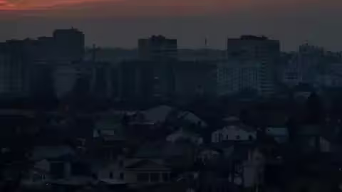 Une grande partie de la ville d'Odessa a été privée d'électricité ces derniers jours.