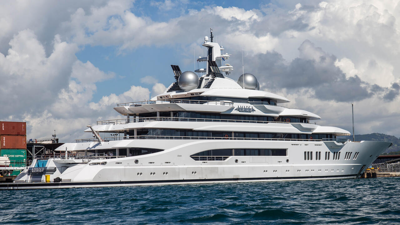 Vente aux enchères d'un superyacht saisi à un oligarque russe