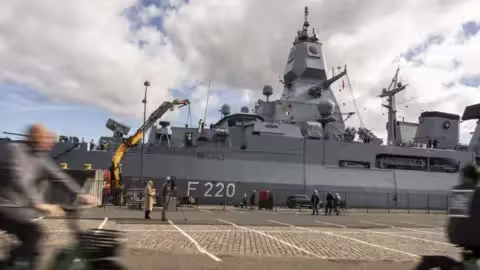 Une frégate allemande est également arrivée dans la capitale danoise pour renforcer les défenses aériennes.