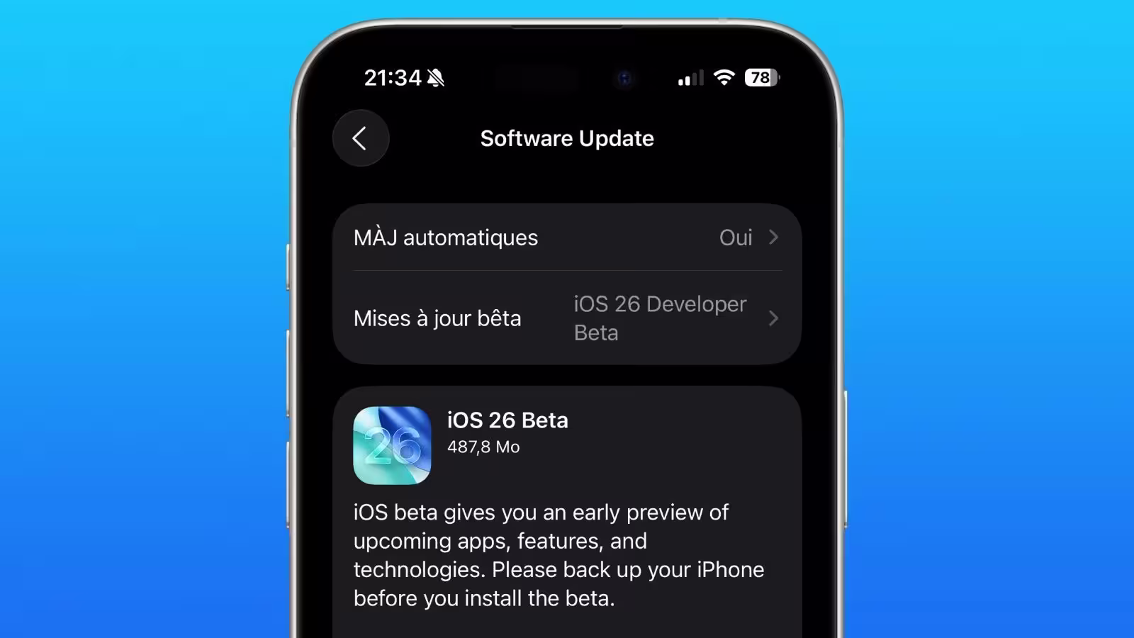 Apple dévoile iOS 26 avec des innovations majeures