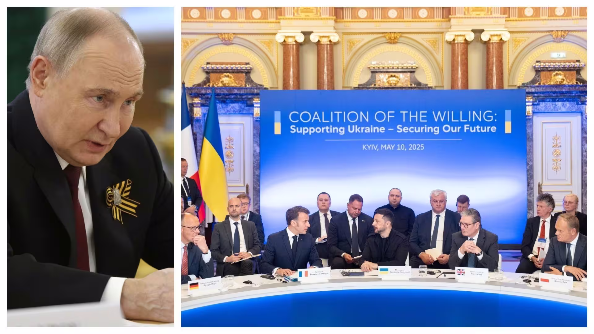 Le Royaume-Uni et ses alliés sont prêts à soutenir l'Ukraine avant et après l'accord de paix