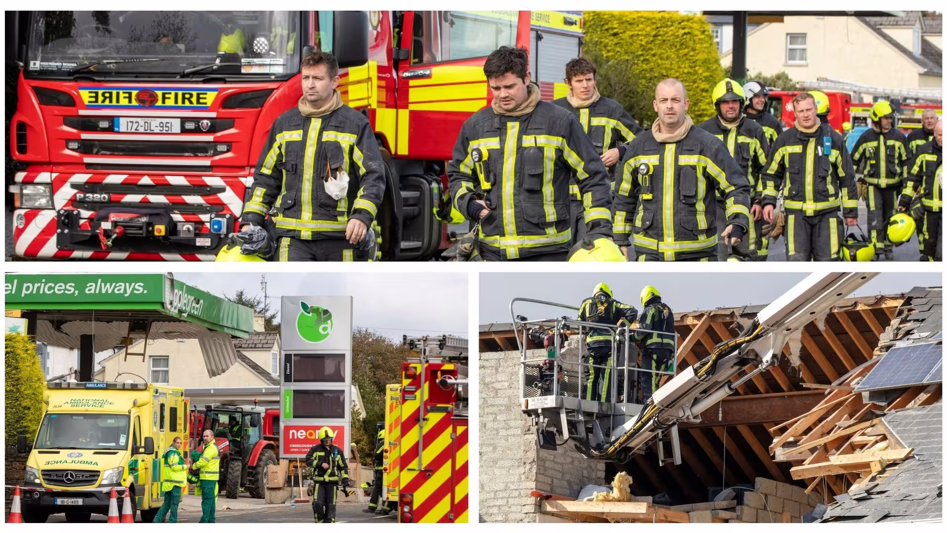 Dossier envoyé aux procureurs concernant l'explosion de Creeslough