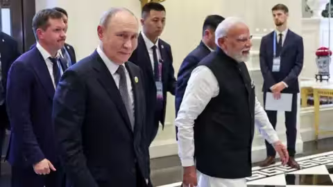 La Russie et l'Inde ont affirmé leurs liens lors du sommet de l'Organisation de coopération de Shanghai (OCS) lundi.